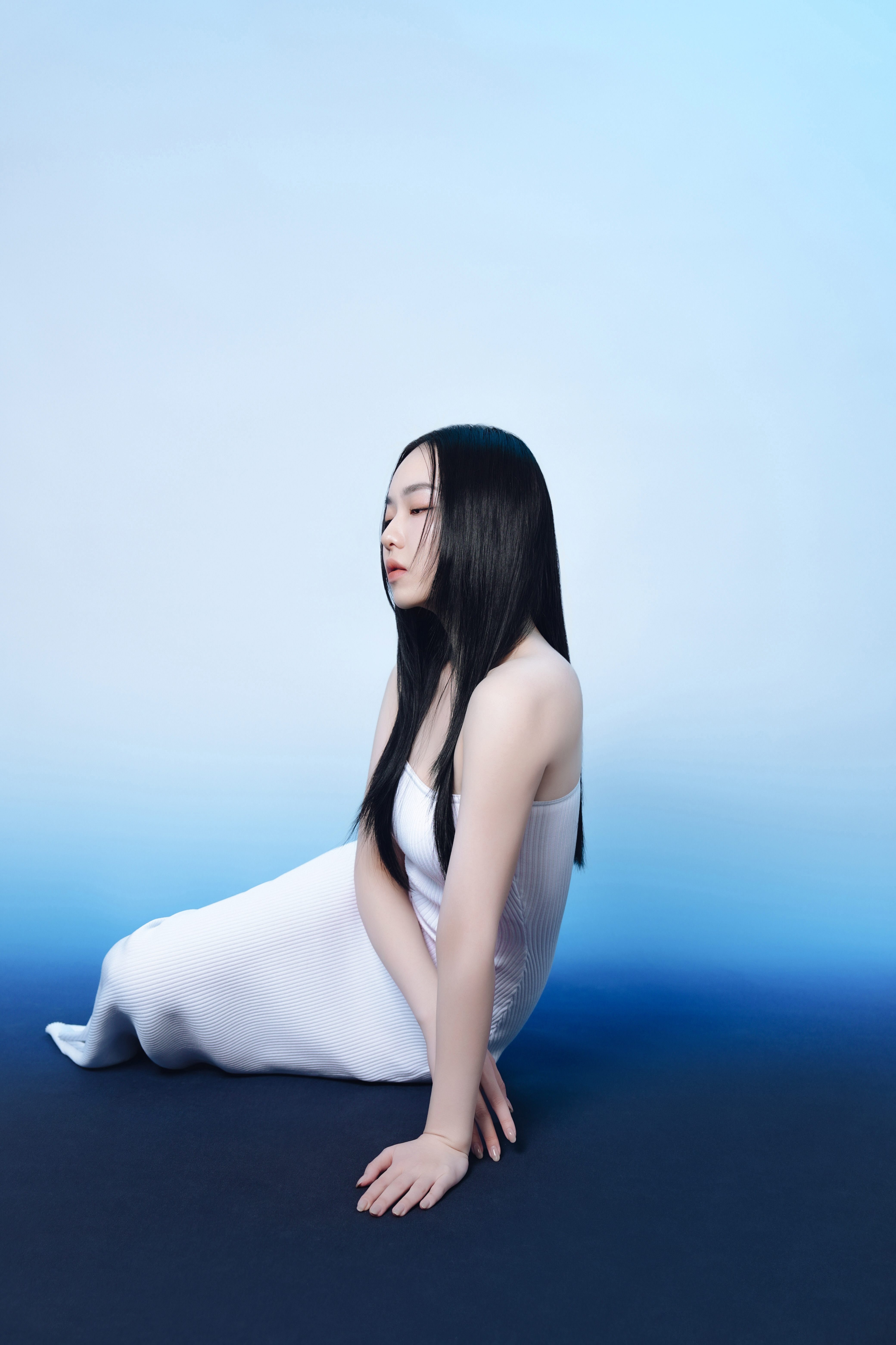 Elegant portrait photography with professional styling
